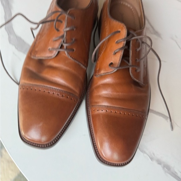 Johnston and Murphy Men's 8.5M Novick Cap Toe Lace Up Oxford Shoes(59 2540) - Picture 6 of 11